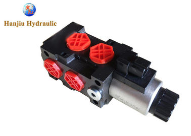 Hydraulic Monoblock Directional Solenoid Control Valve 1 Spool 13 GPM 12V DC Hydraulic Flow Control Valve