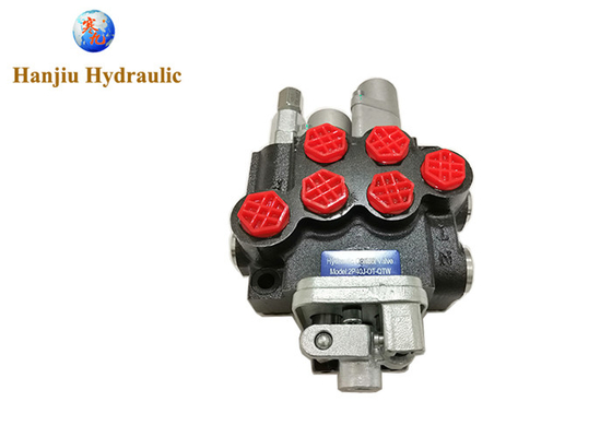 Hydraulic Directional Control Valve for Tractor Loader w/ Joystick, 2 Spool  (Single Float Spool Optional), 11 GPM